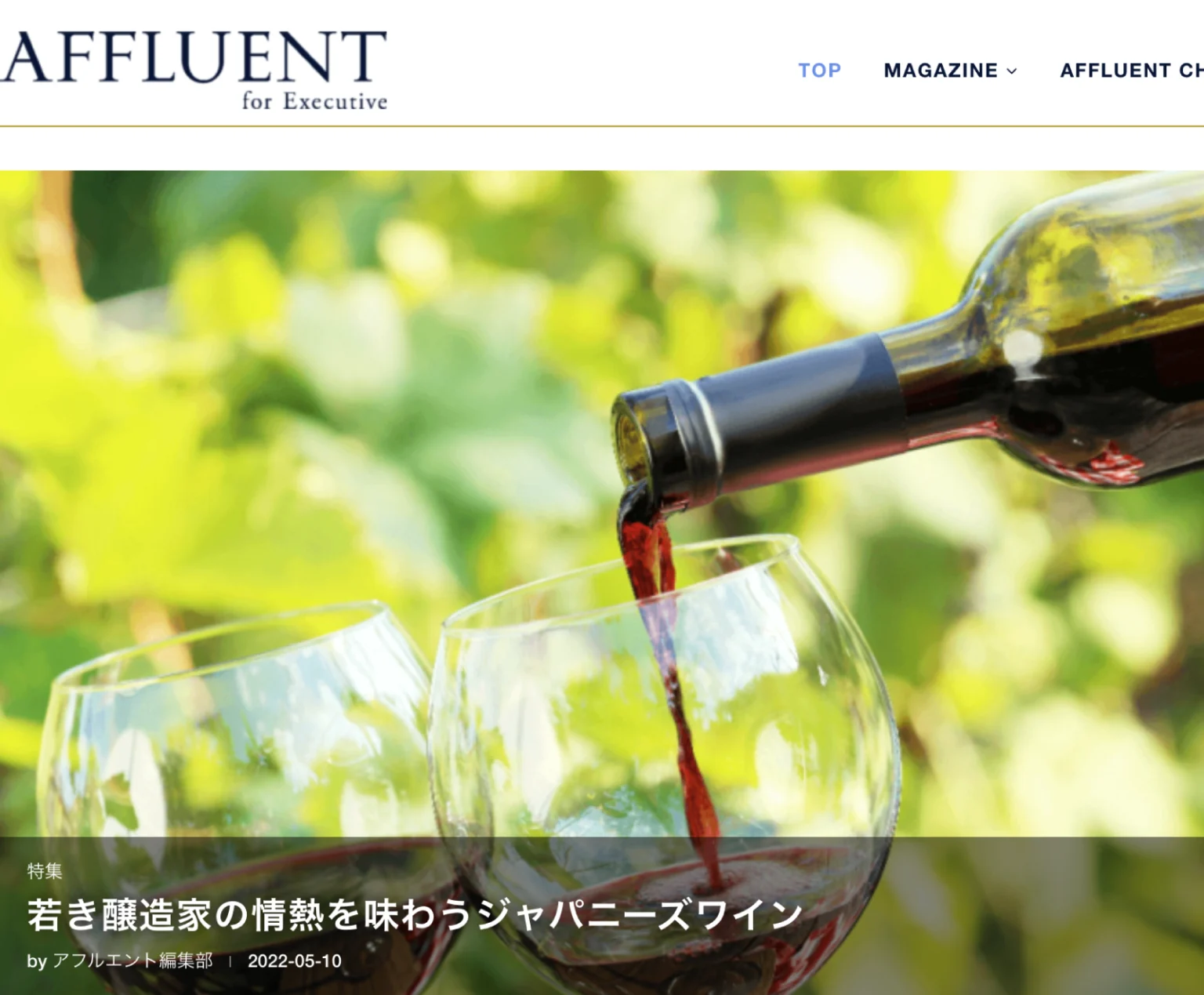 メディアサイトの制作例